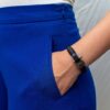 Námornícky náramok z plachetnického lana, ručne vyrobený, pre ženy a mužov, s uzáverom z nerezovej ocele 4 mm, CNB #3053 – Obrázok 5
