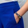 Námornícky náramok z plachetnického lana, ručne vyrobený, pre ženy a mužov, s uzáverom z nerezovej ocele 4 mm, CNB #4036 – Obrázok 3