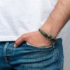 Námornícky náramok z plachetnického lana, ručne vyrobený, pre mužov aj ženy, tenký, s uzáverom z nehrdzavejúcej ocele 3 mm, CNB #838 – Obrázok 5