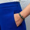 Námornícky náramok z plachetnického lana, ručne vyrobený, pre mužov aj ženy, tenký, s uzáverom z nehrdzavejúcej ocele 3 mm, CNB #838 – Obrázok 3
